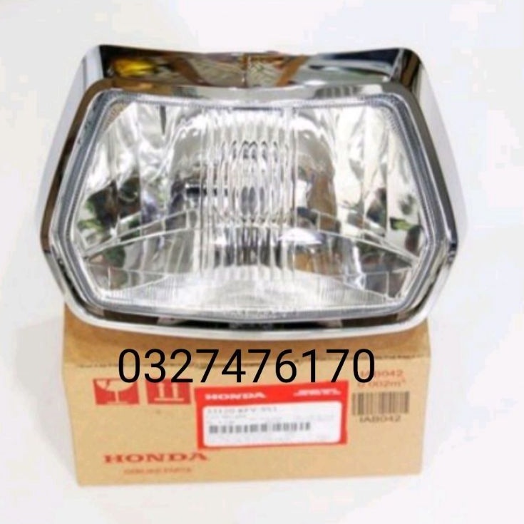 Pha chóa đèn xe Super DREAM lồi luôn vành zin honda