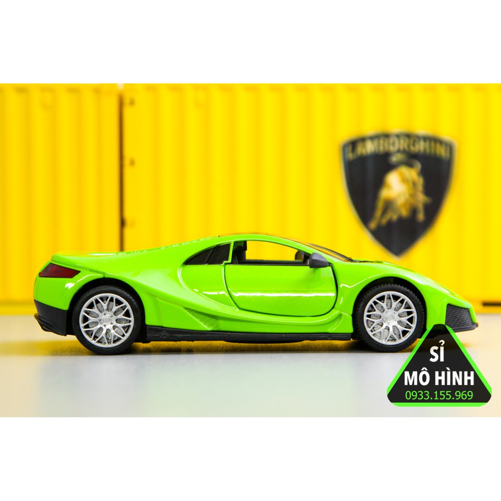 Mô hình xe GTA Spano 1:32 Xanh