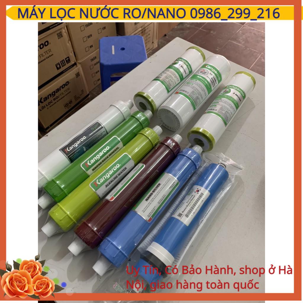 Combo 9 Lõi Lọc Nước Kangaroo Gồm 1,2,3,4,5,6,7,8,9 ♥️ Lõi Lọc Máy 104,108,109...Lõi Lọc 123 Kangaroo Chính Hãng