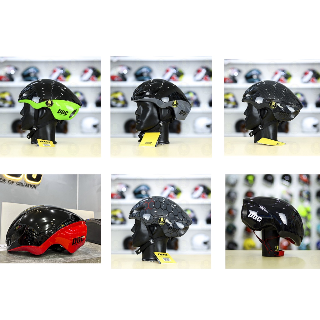 NÓN THỂ THAO POC 02 ỐNG BÔ CHÍNH HÃNG, BẢO HÀNH 12 THÁNG