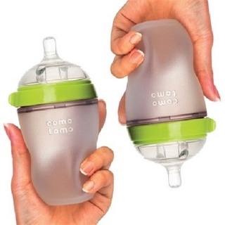 {CHÍNH HÃNG COMO}  Bình Sữa Comotomo 150ml/250ml Núm Silicon Siêu Mềm