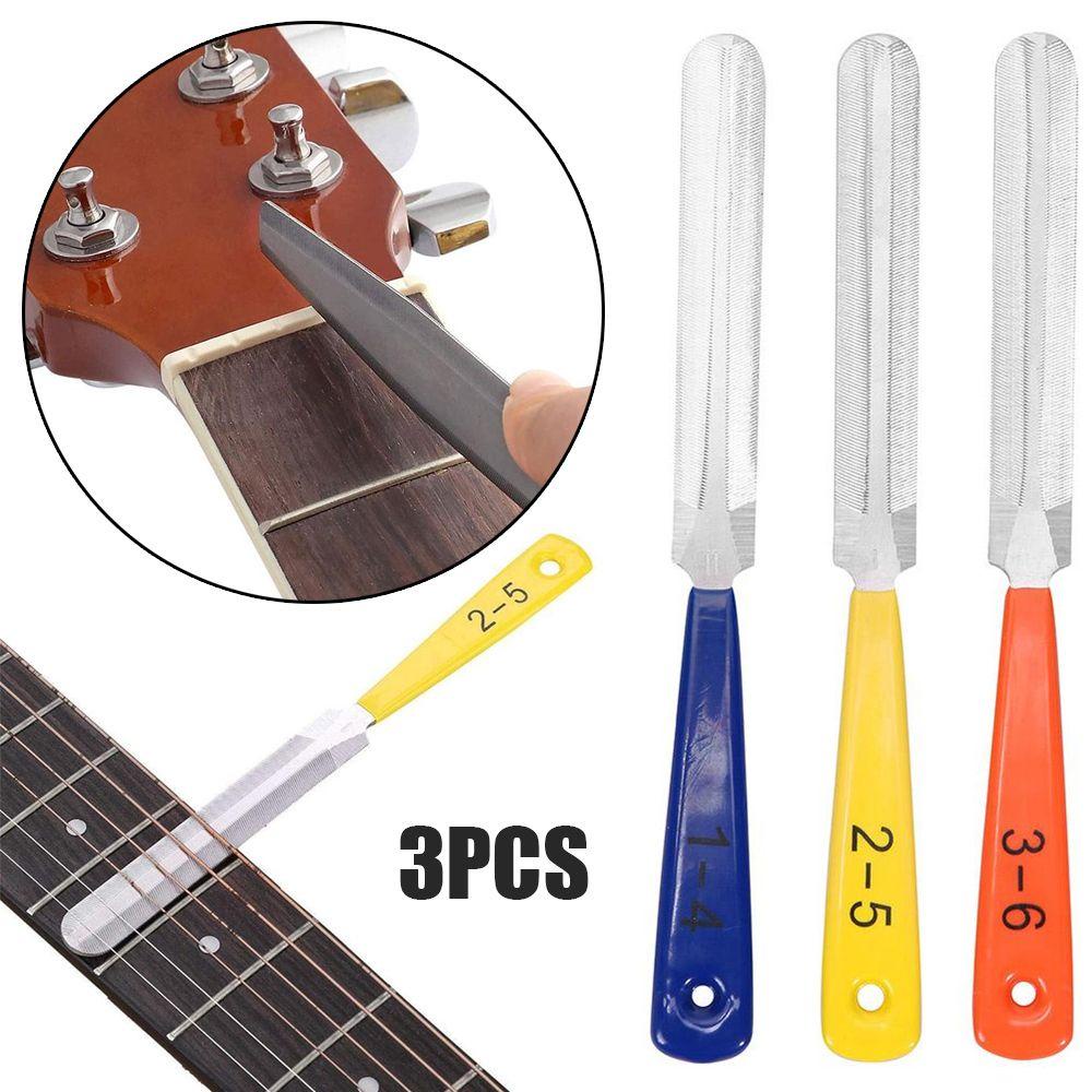 SUSANS Set 3 Dụng Cụ Mài Giũa Đánh Bóng Đàn Ghi Ta