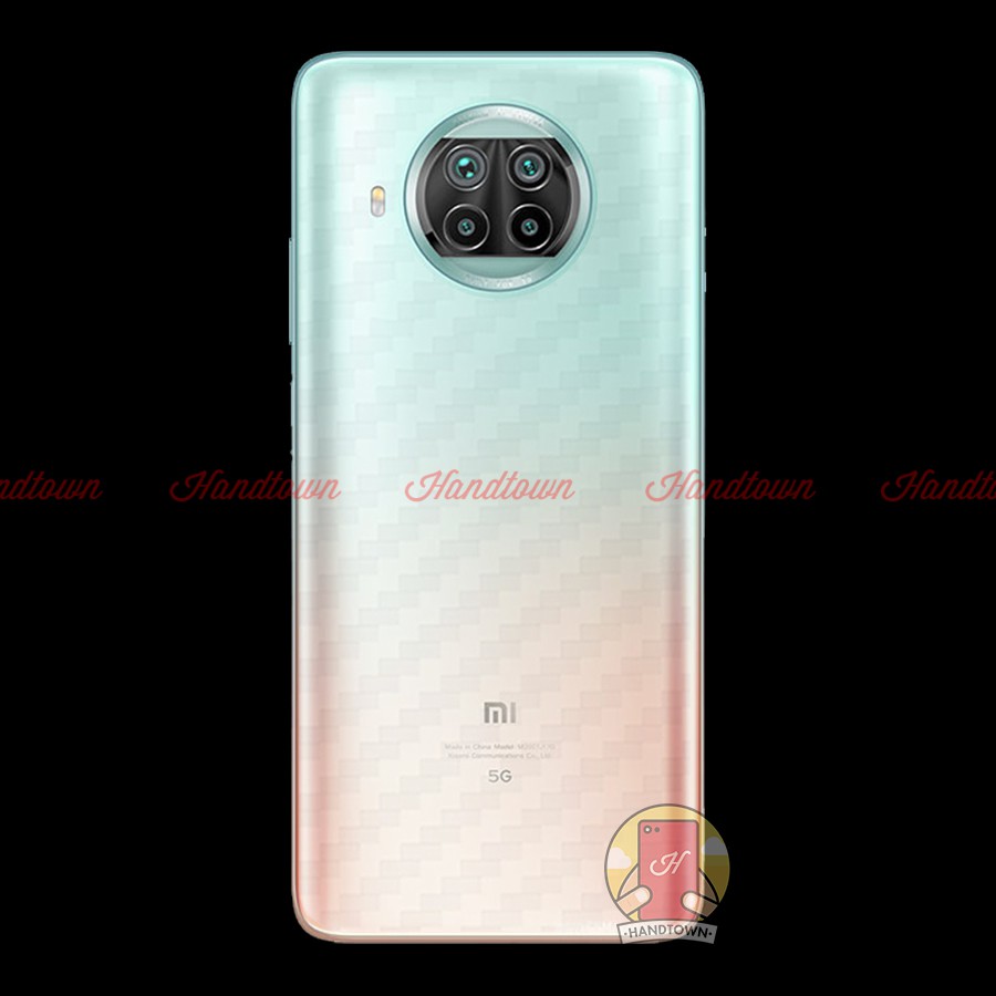 Miếng Dán Lưng Cacbon Xiaomi Redmi Note 9 Pro 5G  Redmi Note 10 4G 5G Pro Max Bảo Vệ Mặt Lưng Máy Khỏi Bụi Bẩn