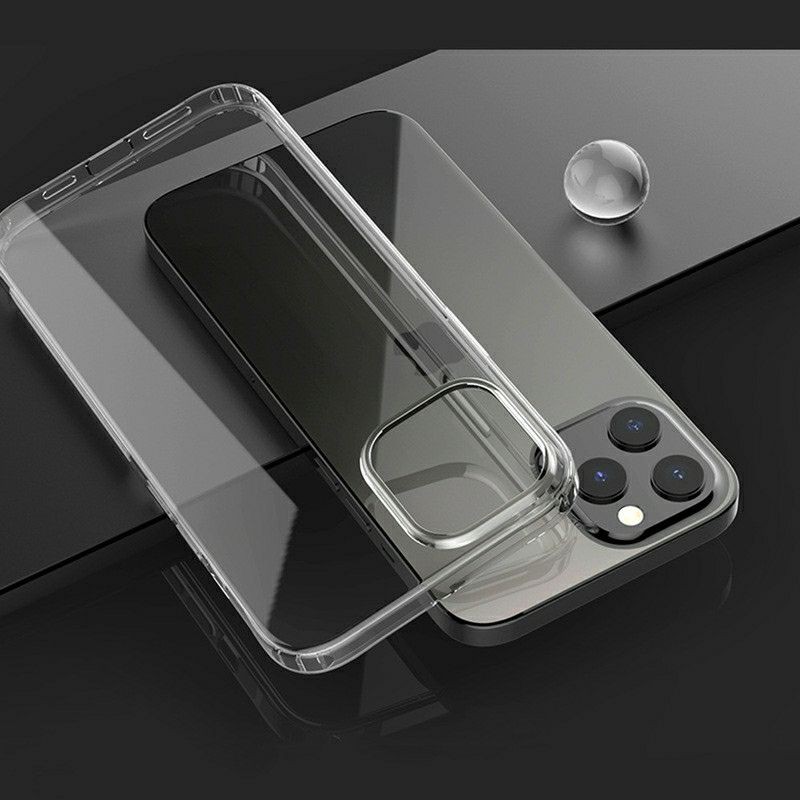 Ốp lưng dẻo TPu cho iPhone 12 Mini/ 12/ 12 Pro/ 12 Pro Max Silicon mỏng 0.5mm trong suốt