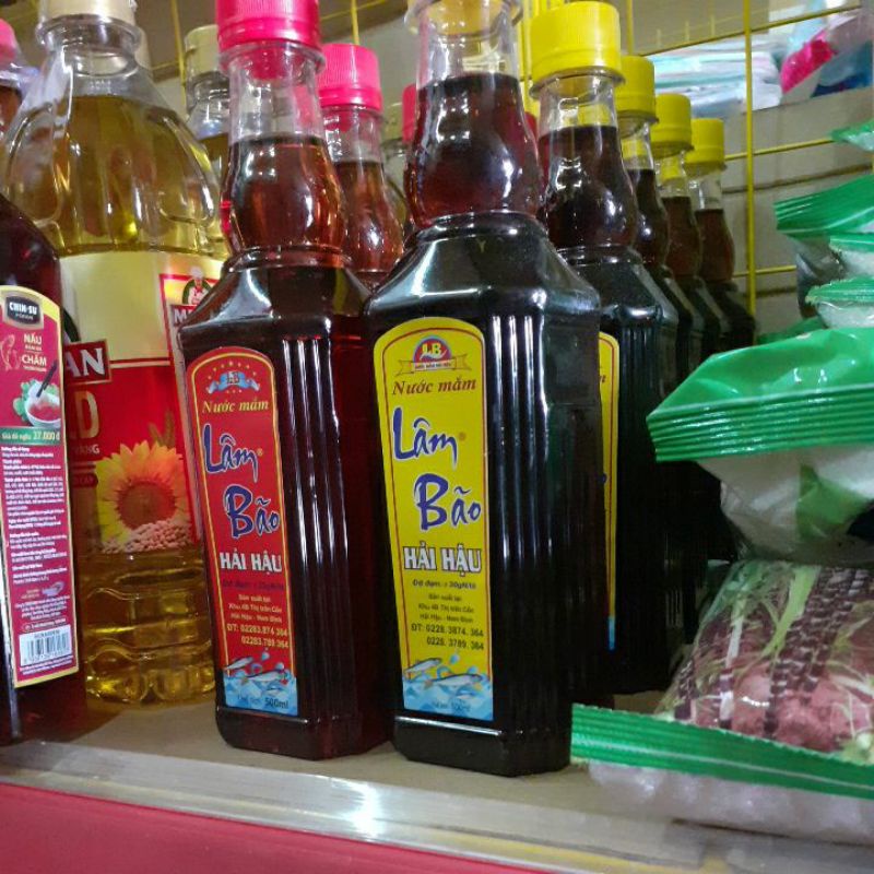 Nước mắm Lâm Bão Hải Hậu chai 500ml