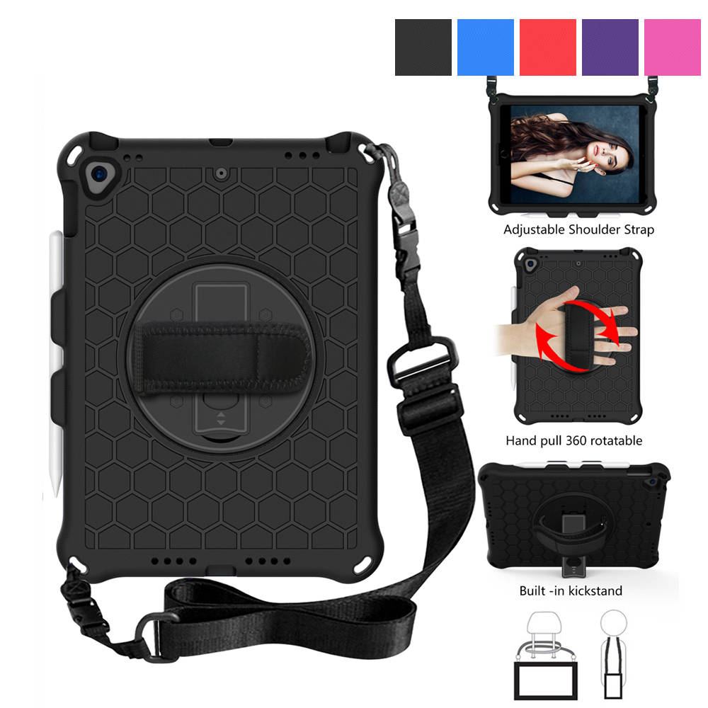 Ốp Máy Tính Bảng EVA Có Dây Đeo Vai Cho Apple iPad 10.2 2019 2020 2021 7th 8th 9th Gen A2197 A2198 A