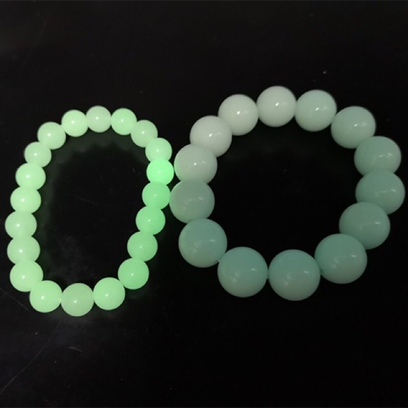 Vòng Tay Chuỗi Nhựa Phát Dạ Quang Nhiều Size