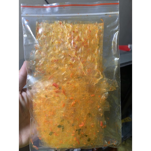 Miếng sate tôm hành siêu ngon