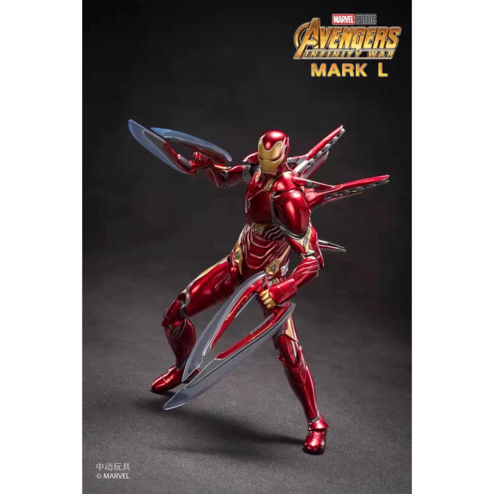 Mô Hình Người Sắt ZD Toys Iron Man Mk50 DELUXE Ver