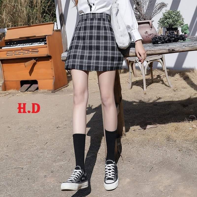 Chân váy kẻ chữ A có ảnh thật sp | BigBuy360 - bigbuy360.vn