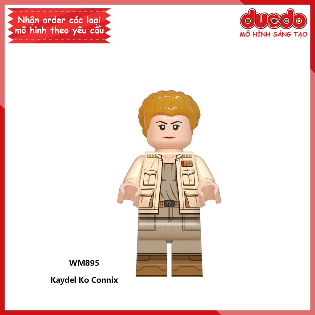 Minifigures các nhân vật trong Star Wars tuyệt đẹp - Đồ chơi Lắp ghép Xếp hình Mini Mô hình WM WM6082