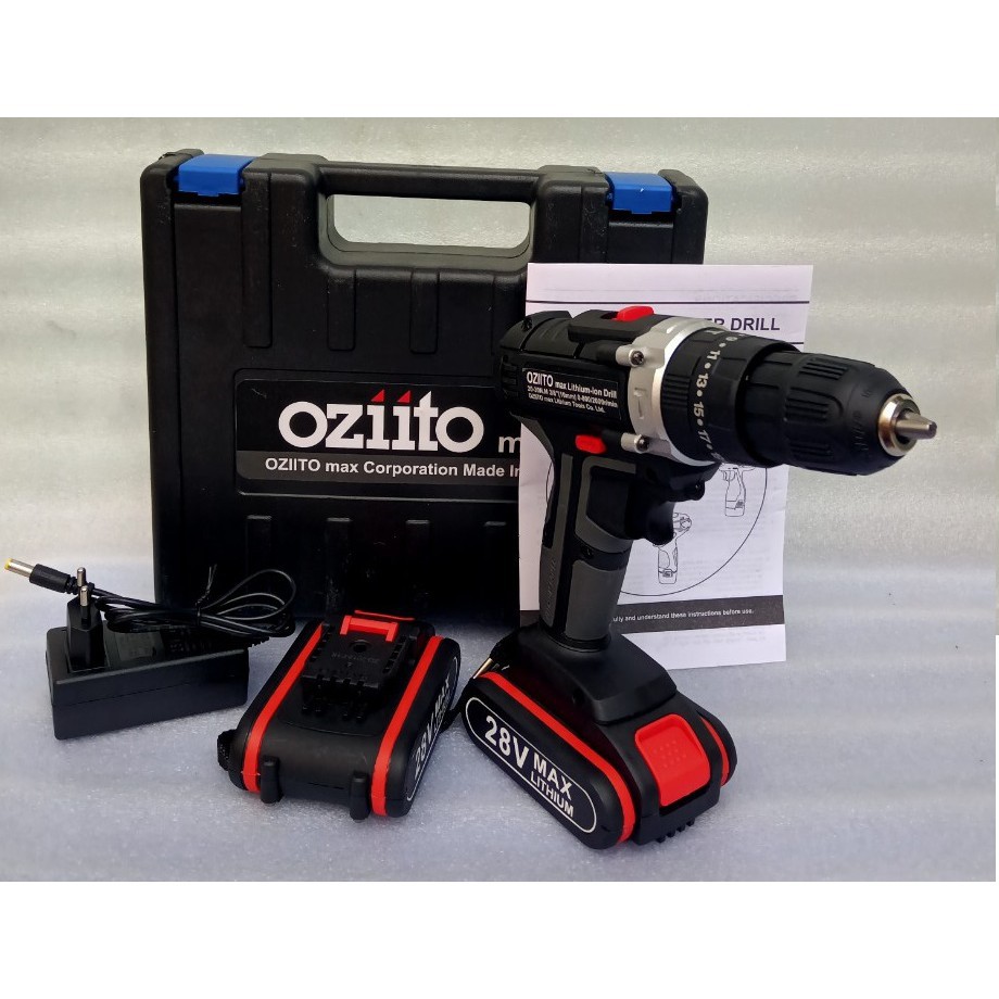 Máy khoan pin 28V có búa OZITO, máy khoan cầm tay, máy bắt vít cao cấp