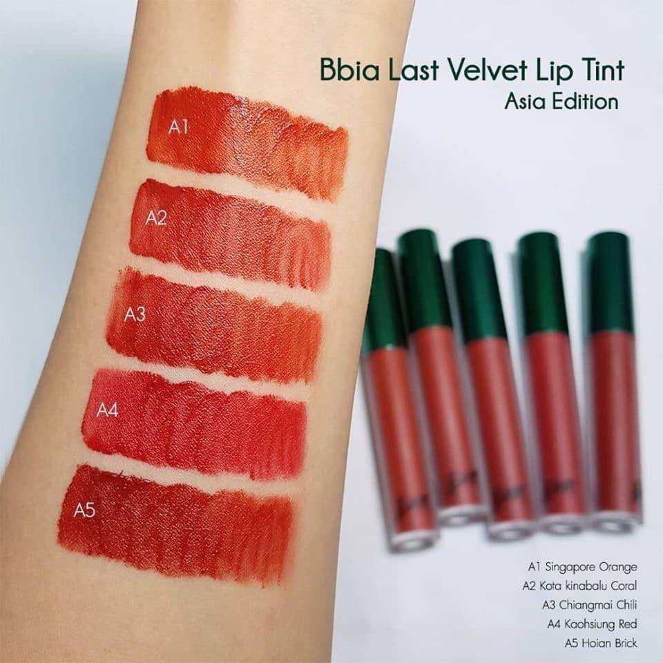Son Kem Bbia Last Velvet Lip Tint Asia Edition | BigBuy360 - bigbuy360.vn