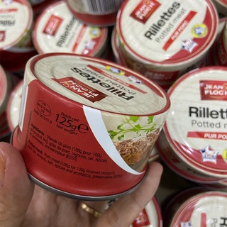 Paté heo Rillettes JeanFlock 125g