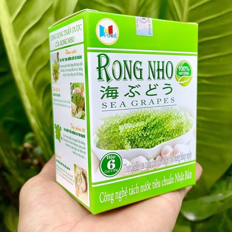 Rong Nho Tách Nước NFood - KÈM 1 CHAI SỐT MÈ RANG - Công nghệ Tách nước Nhật Bản