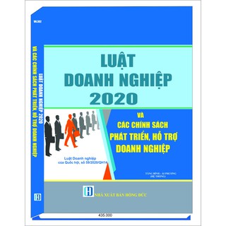 Sách - Luật Doanh Nghiệp 2020 và Chính Sách phát triển, hỗ trợ doanh nghiệp