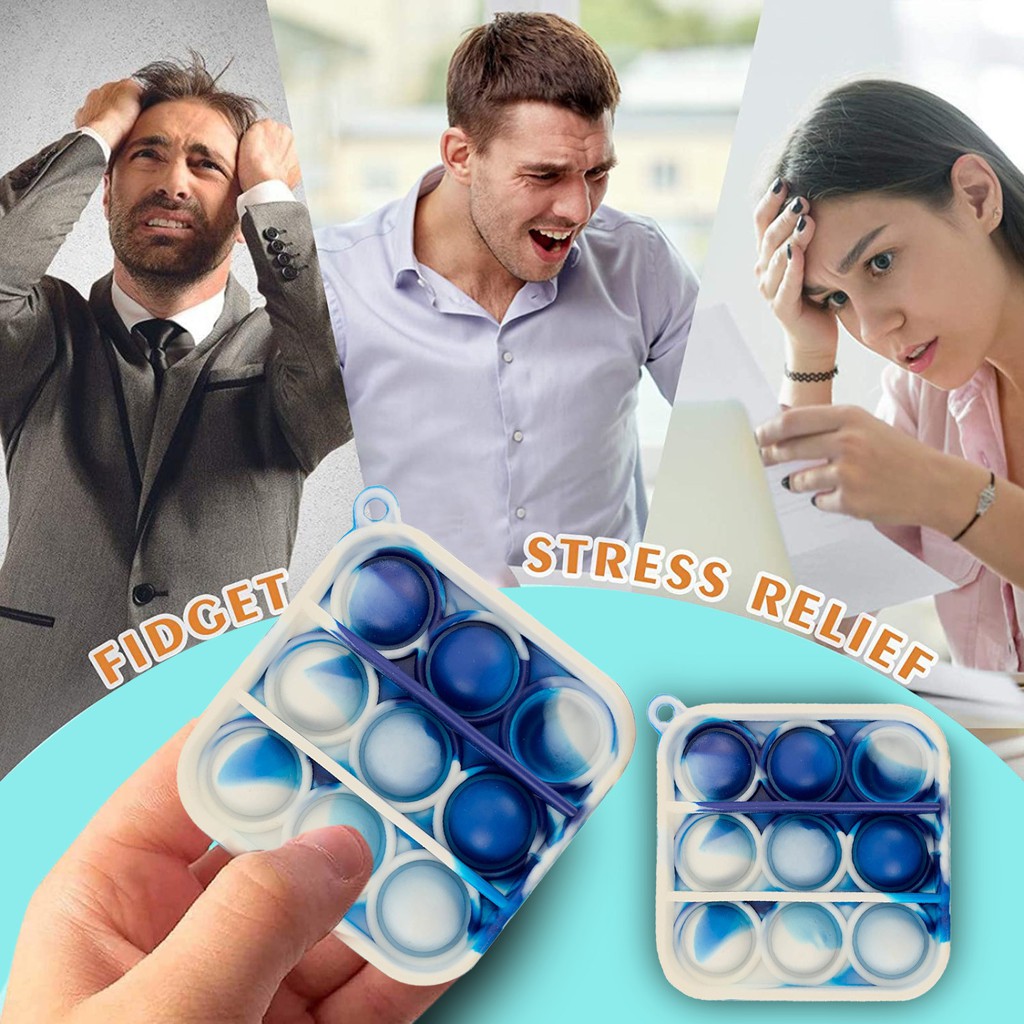 Đồ Chơi Giảm Căng Thẳng Màu Cầu Vồng