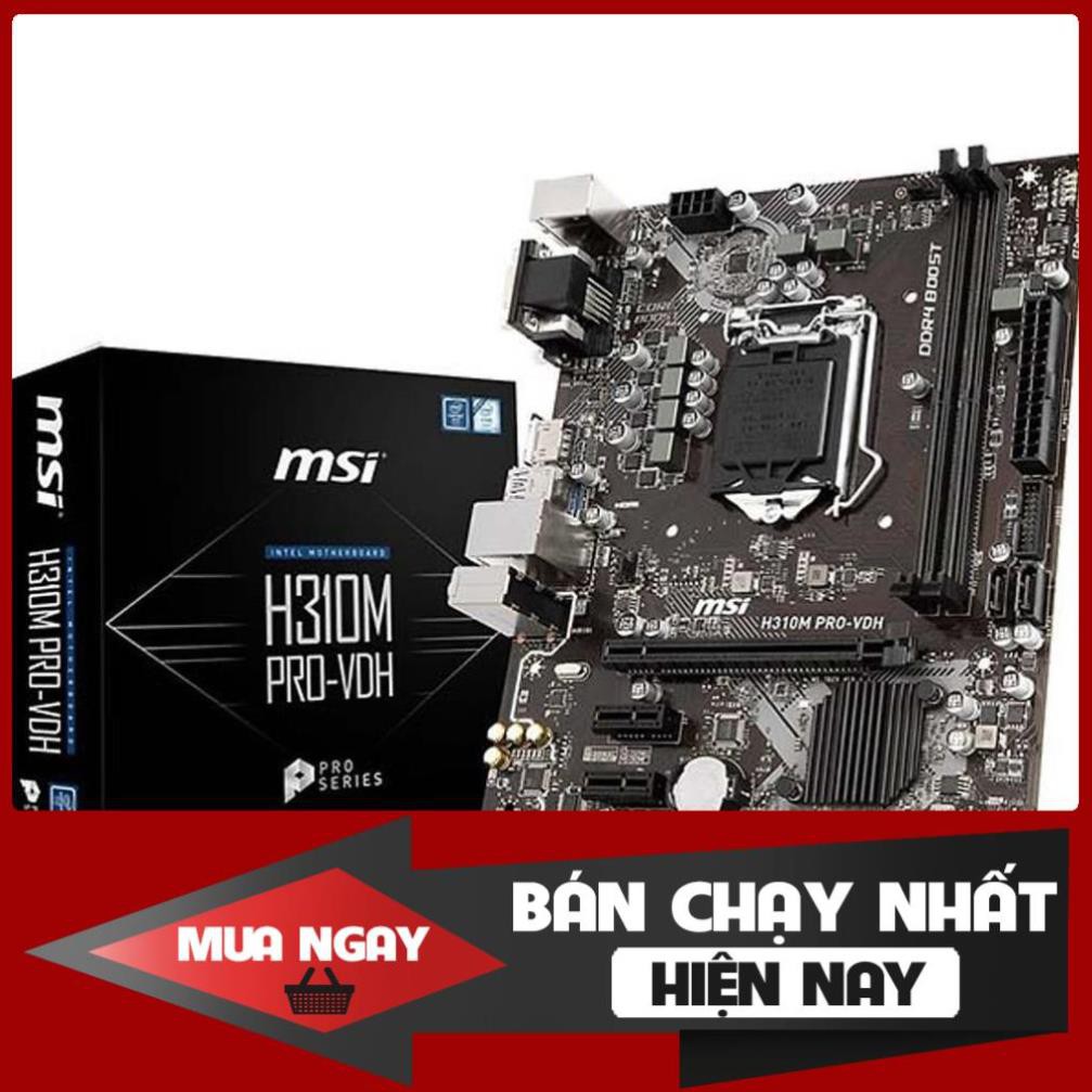 Mainboard MSI H310M PRO-VDH PLUS-hàng chĩnh hãng