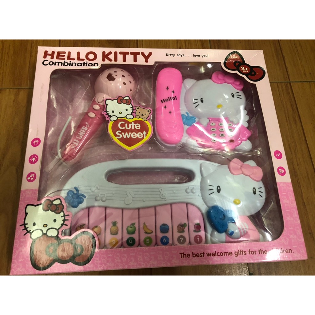 Đàn Doraemon Hello Kitty 3 in1