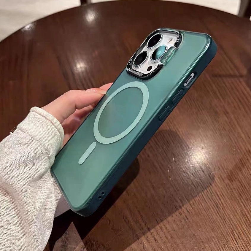 Ốp Điện Thoại Cứng Màu Nhám Cho compatible for iPhone 13 pro max 12 pro max acrylic hard case