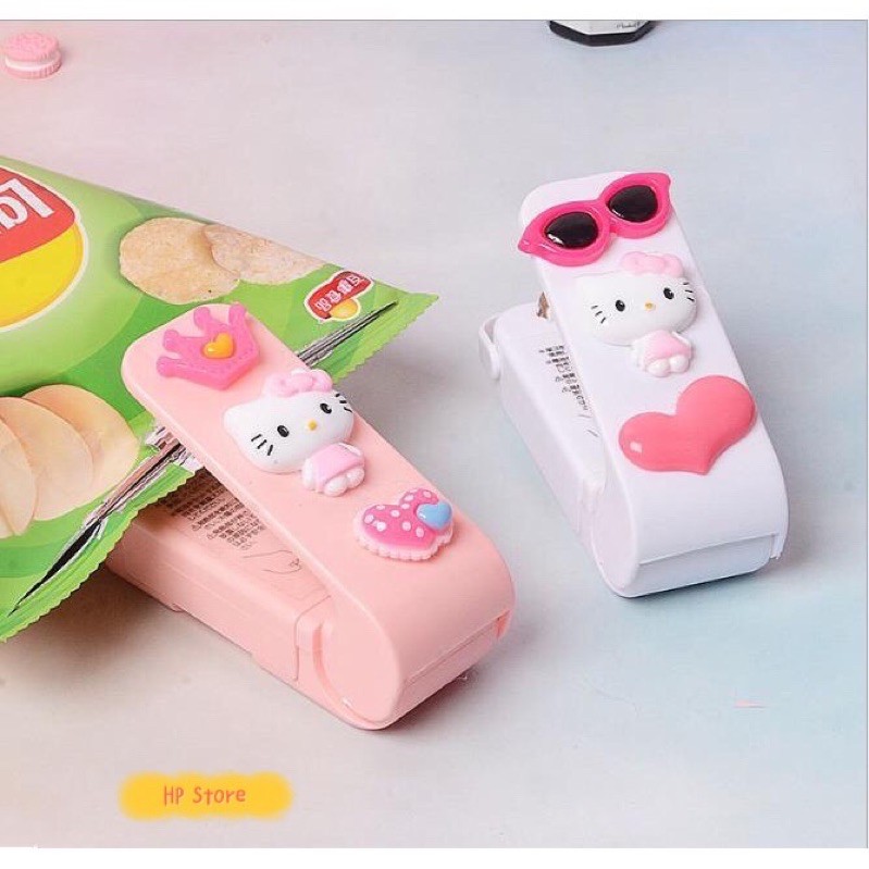 🌸🌸Máy Hello Kitty Mini Hồng Phấn Hàn Miệng Túi Cầm Tay Tiện Lợi Dễ Sử Dụng✨✨