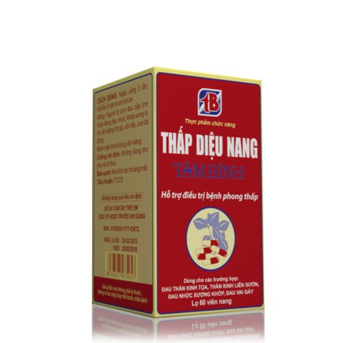 🌟[Chính Hãng] Thấp Diệu Nang Tâm Bình (Hộp 60 viên)