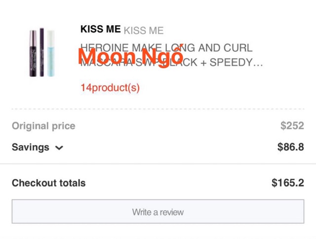 SET KẺ MẮT, MASCARA VÀ TẨY TRANG KISSME | BigBuy360 - bigbuy360.vn