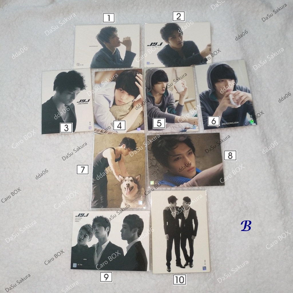 DBSK TVXQ Star Card
