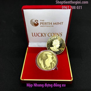 Tiền Xu Con Chuột Úc Mạ Vàng Mừng Năm Canh Tý 2020 - TMT Collection - MS 269