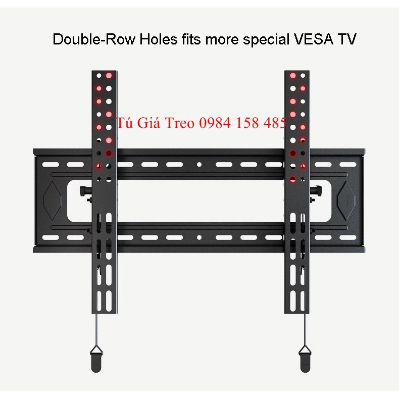 Giá treo tivi gật gù nhập khẩu D90T cho tivi 70-90 inch