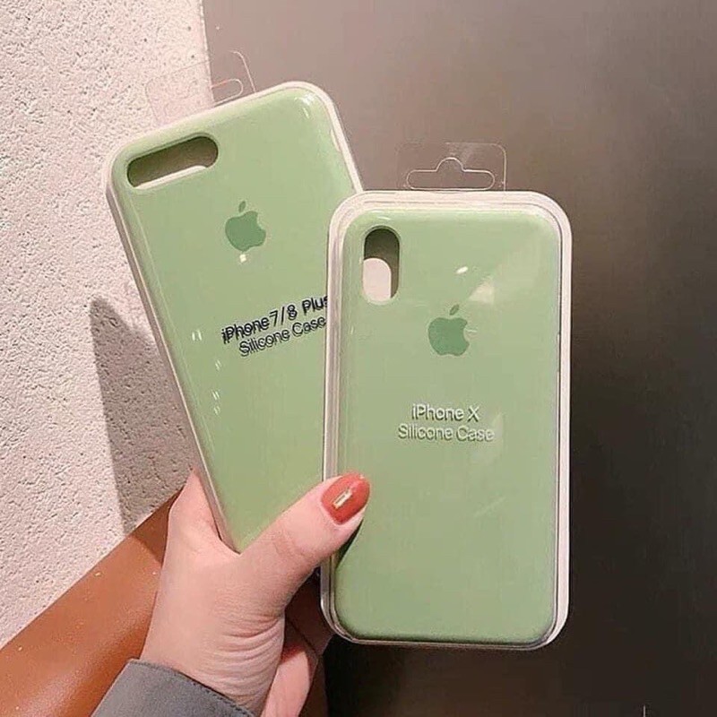 Ốp chống dơ silicone XANH MATCHA