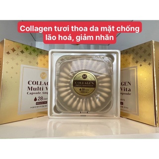 [CHÍNH HÃNG HÀN QUỐC] VIÊN COLLAGEN TƯƠI AMMUD VITA CAPSULE AMPOULE - HỘP 28 Viên