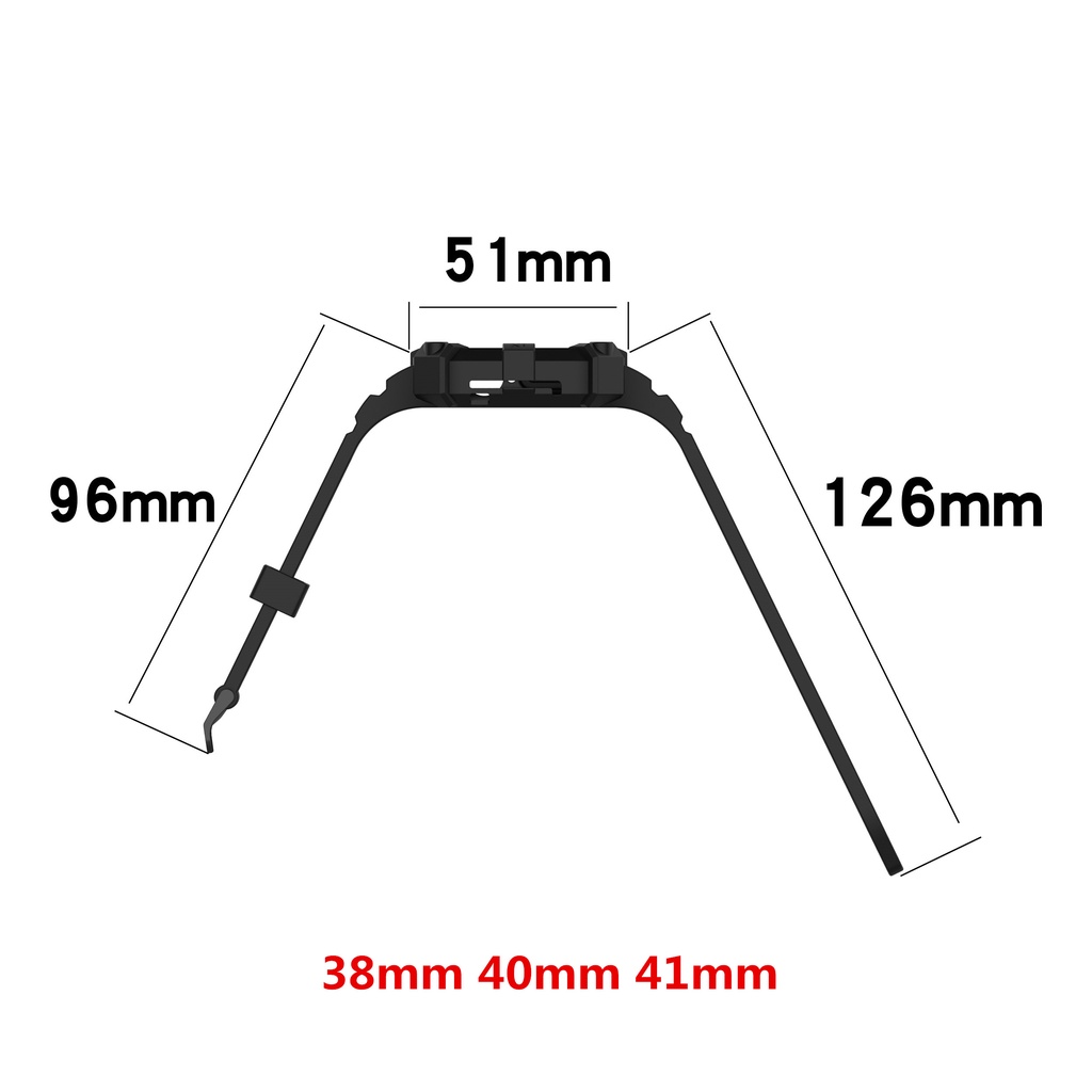 Ốp Dây Đeo Thay Thế Cho Đồng Hồ Thông Minh Apple Watch 38mm 40mm 41mm 42mm 44mm 45mm iWatch 7 6 SE 5 4 3 2 1