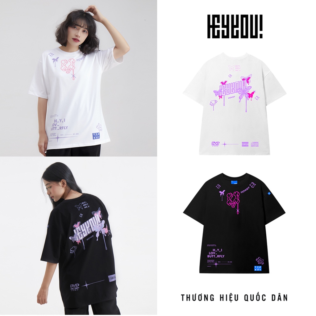 Áo thun HEYYOU BUTTERFLY TEE