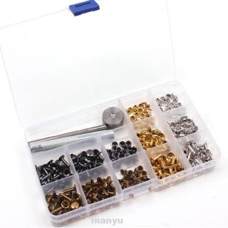 Bộ 180 Đinh Tán Và Dụng Cụ Đóng Nút Cho Đồ Da