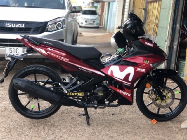 Mâm RCB 8 cây 2 đĩa yamaha " chính hãng " gắn ex 135 chính hãng