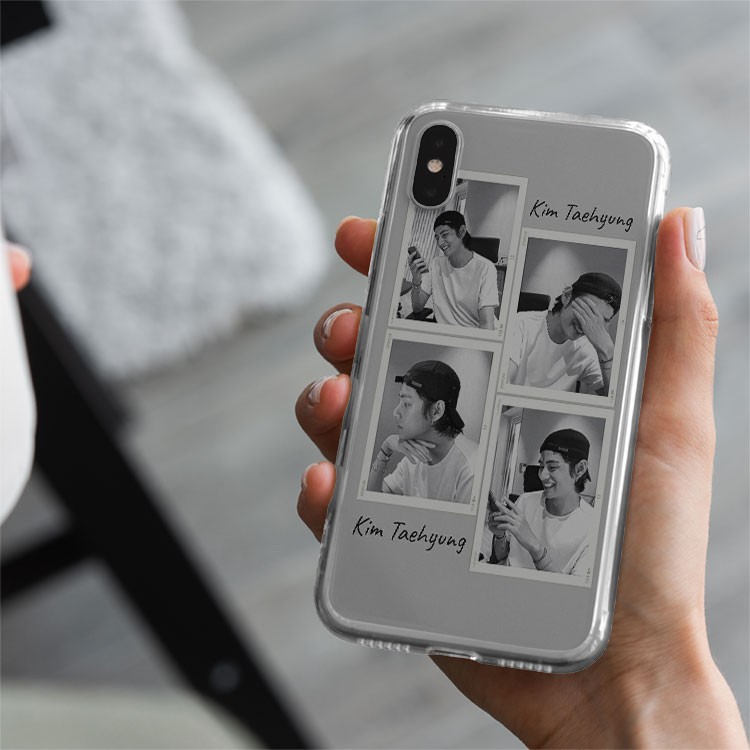 Ốp lưng iphone silicon Idol KPOP BTS Taehyung smile  BLUBTS0153