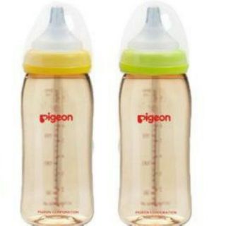 Bình sữa pigeon 240ml, bình sữa pigeon cổ rộng
