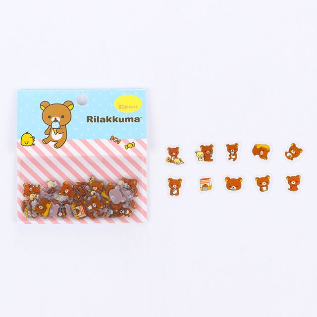 Set 80 sticker động vật đáng yêu mini