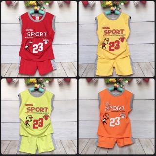 Combo 3 bộ đùi thể thao bé trai