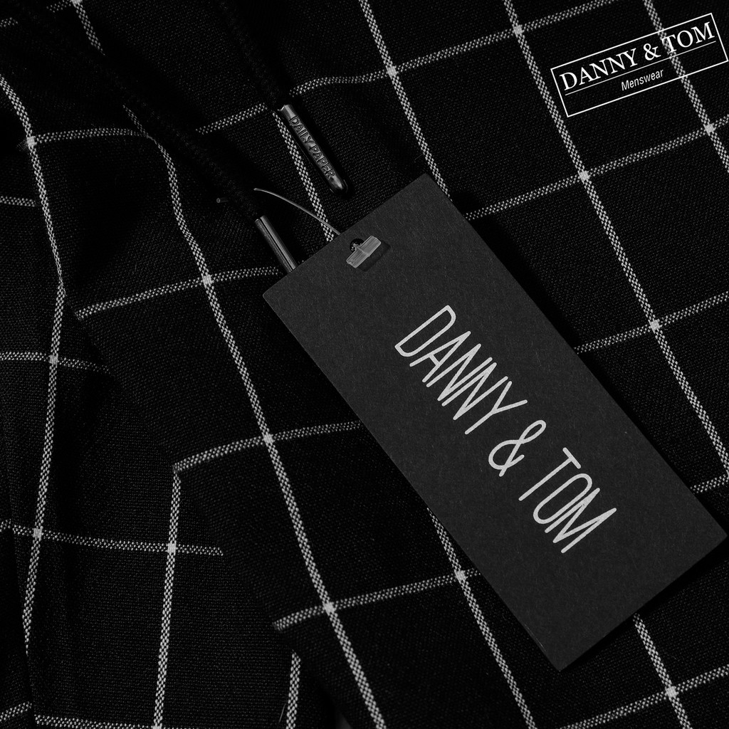 Quần dài Tây Caro phối sọc | Chất Hàn Tây mềm mịn Form 40-90kg - TS03 | BigBuy360 - bigbuy360.vn