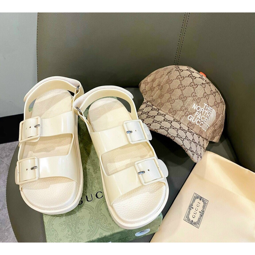 Sandal nhựa cao cấp full box 2 màu