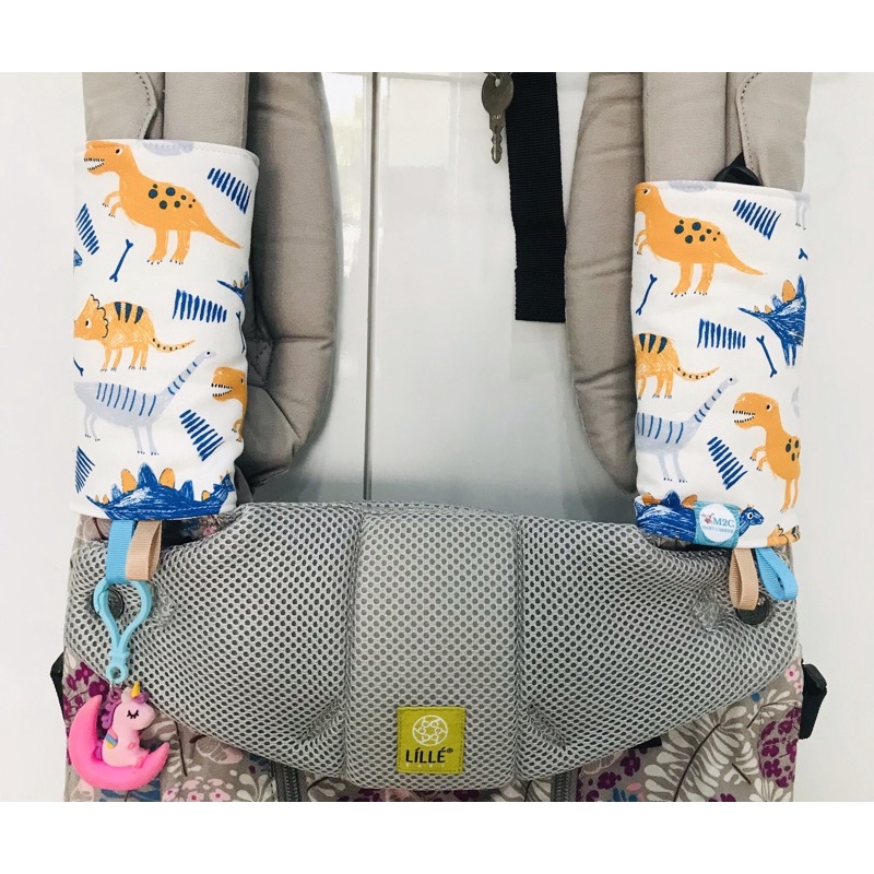 Bọc quai địu, bọc vai địu (teething pads), reversible drool pads, teething pads (ready to ship on day)