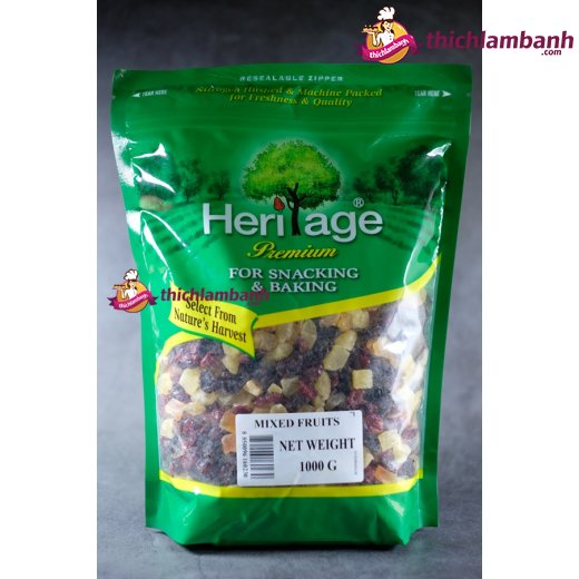 Trái Cây Hỗn Hợp Sấy Khô Thái Lan 1kg
