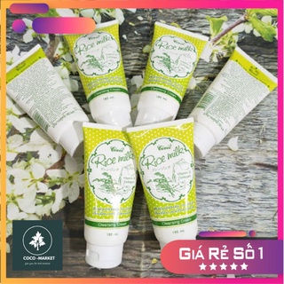 Sửa rửa mặt gạo Thái Lan 180ml, sạch sâu,da mịn màng,sạch lỗ chân lông.