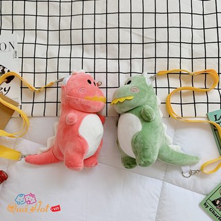 Túi Đeo Chéo Hình Khủng Long Con - Dễ Thương