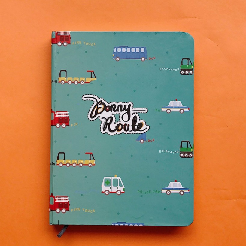 [GIÁ TỐT NHẤT] Sổ tay kẻ ngang Crabit Bullet Journal - Fantasy Ô tô (1004)