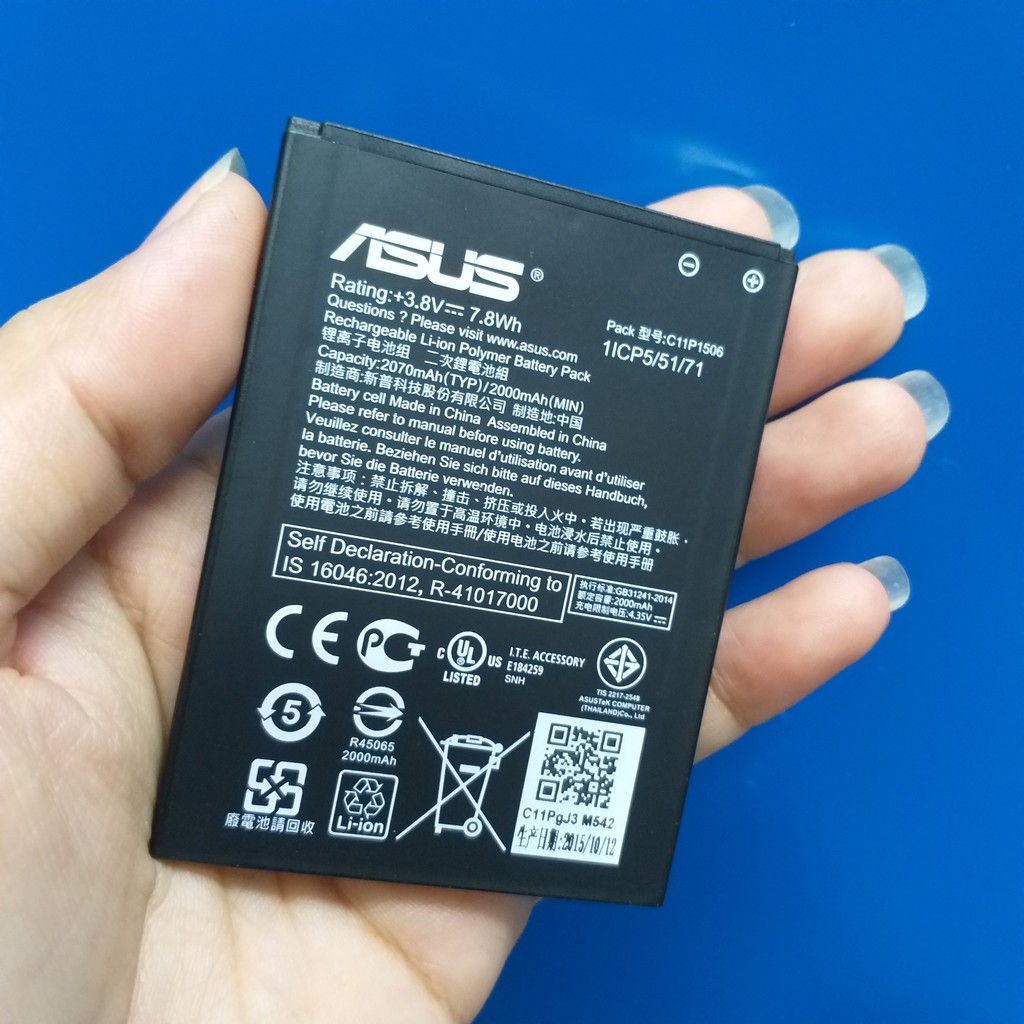 Pin Asus Zenfone Go ZC500TG 2070mAh C11P1506 Chính Hãng