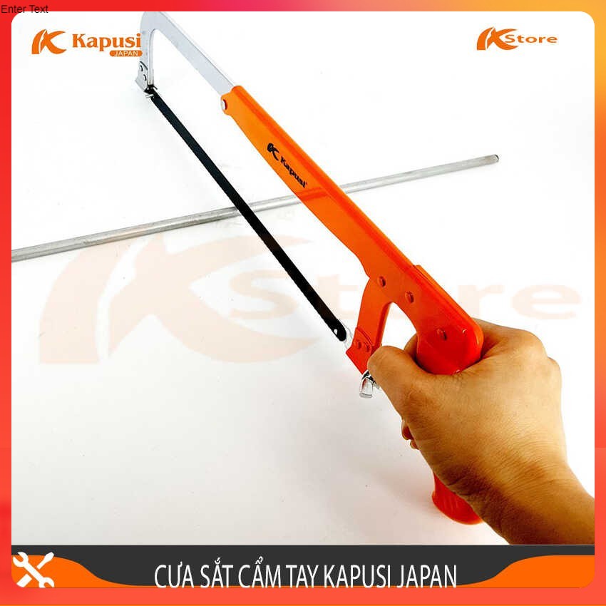Cưa Sắt Cầm Tay Mini Cao Cấp Kapusi Japan 12inch/300mm. Cưa Sắt Đa Năng Cam Kết Hàng Chính Hãng Bảo Hành 6 Tháng