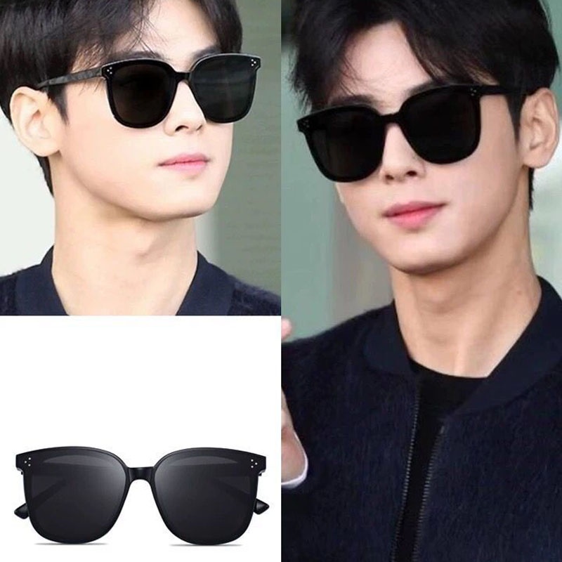 Kính mát gọng vuông lớn phong cách Hàn Quốc thời trang dành cho nam và nữ